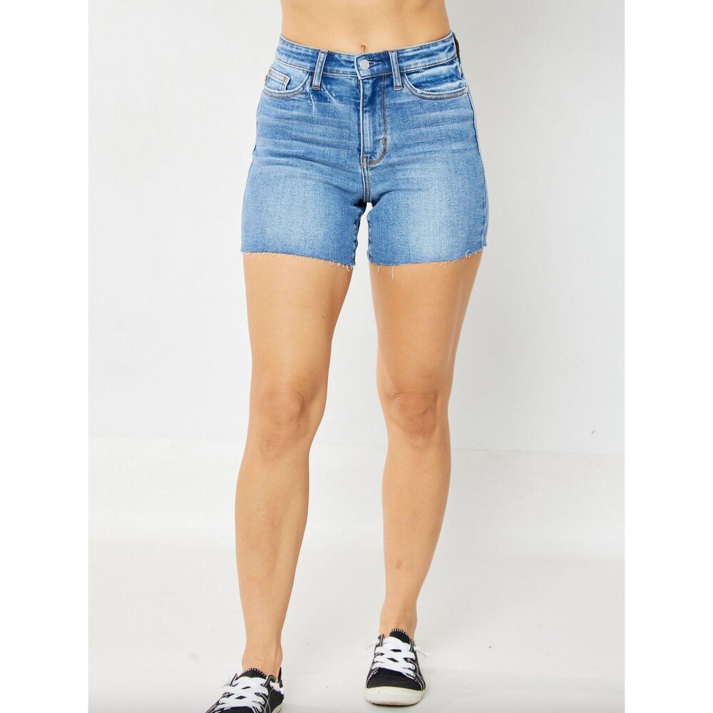 Judy Blue 15277 High Waist Cut Off Shorts S